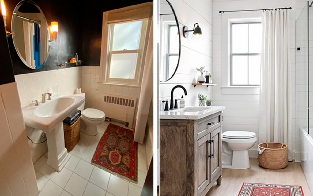 Vanity & Tile Upgrade Example